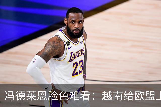 冯德莱恩脸色难看：越南给欧盟上了一课：什么叫 “中国力量”